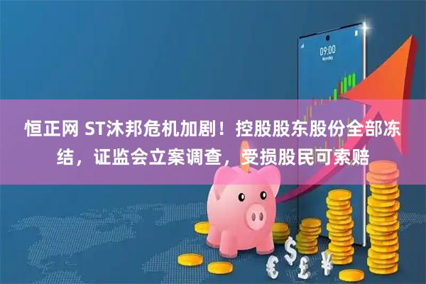 恒正网 ST沐邦危机加剧！控股股东股份全部冻结，证监会立案调查，受损股民可索赔
